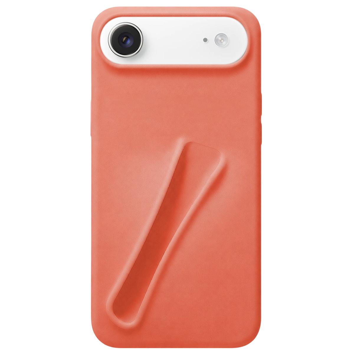For iPhone Air Lipstick Silicone 3D Phone Case(Orange) - Shopkiz.com