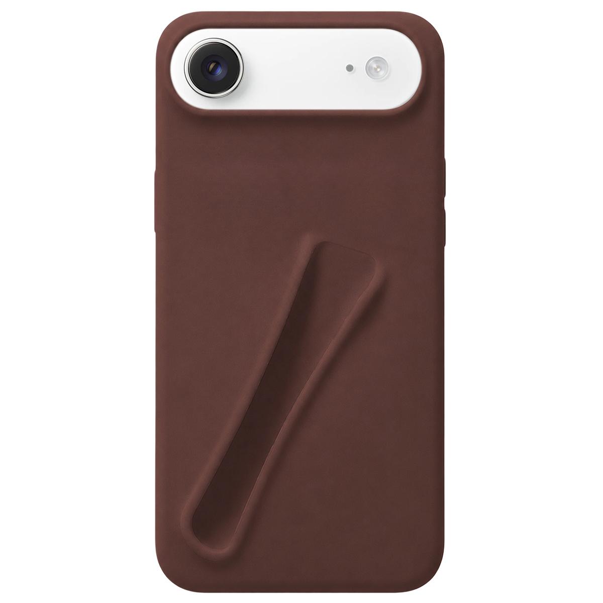 For iPhone Air Lipstick Silicone 3D Phone Case(Coffee) - Shopkiz.com