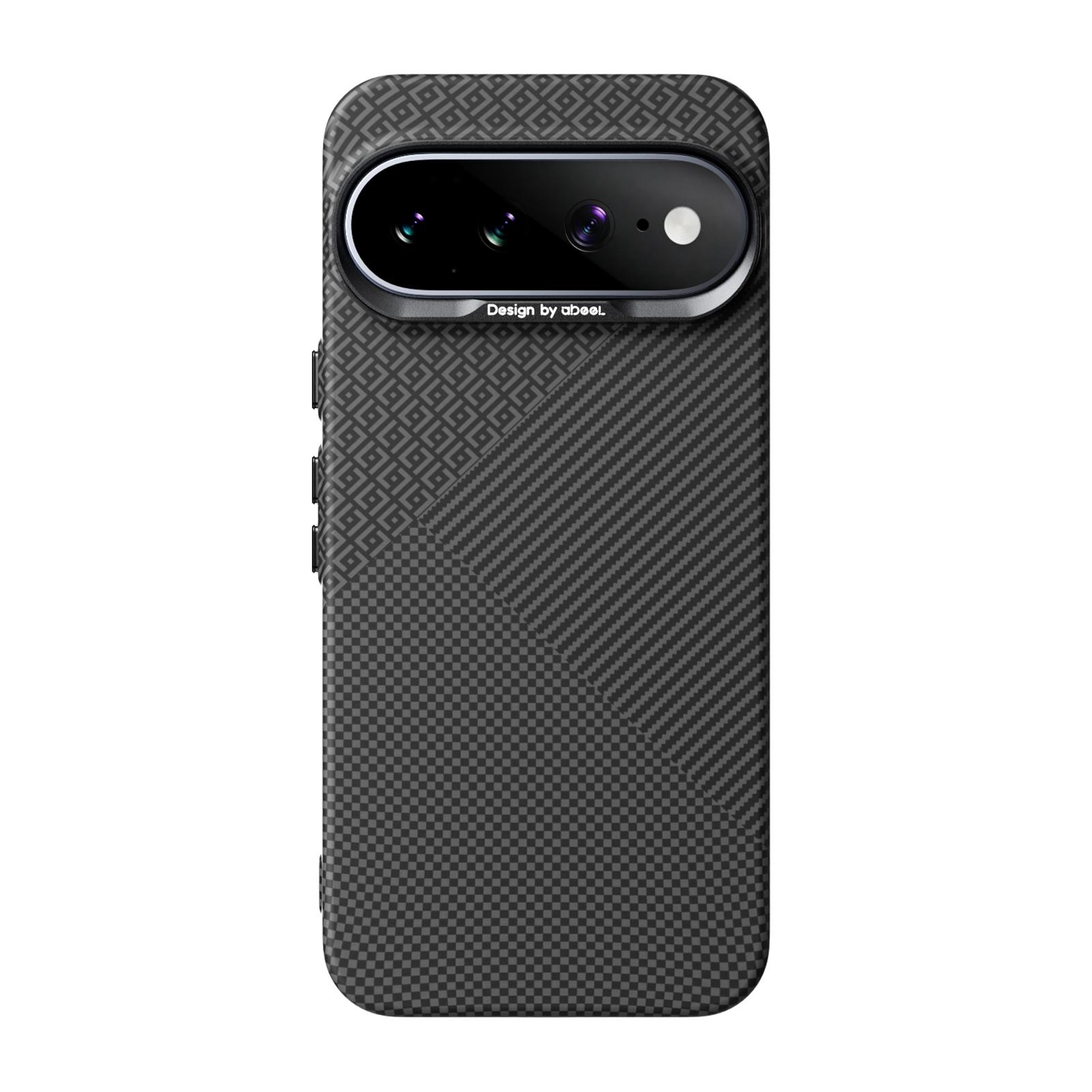For Google Pixel 11 Pro XL ABEEL Lightweight Zero Feel Series Lyocell Fiber Water Adhesive Magnetic Phone Case(Little Fortune) - Shopkiz.com