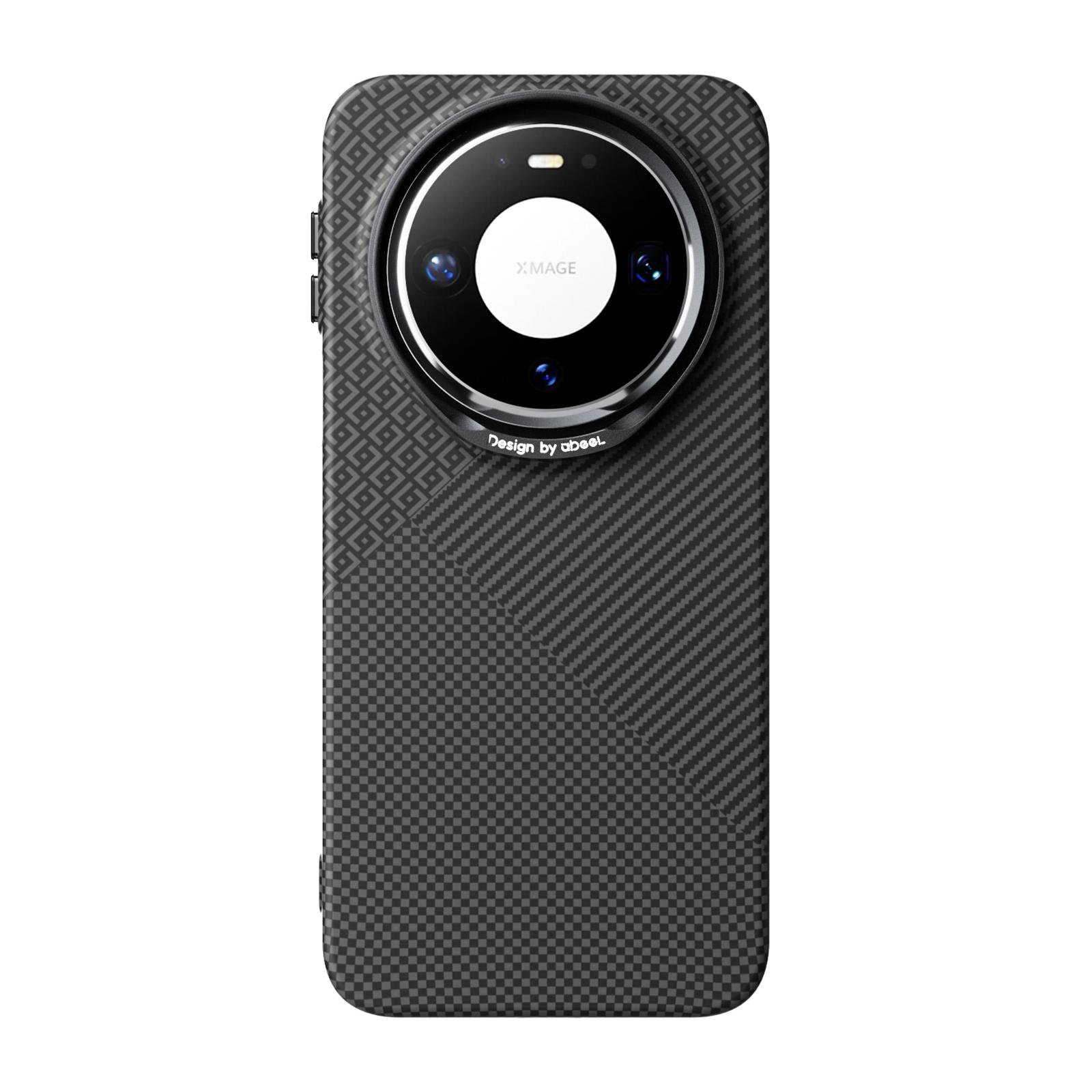 For Huawei Mate 80 / Mate 80 Pro ABEEL Lightweight Zero Feel Series Lyocell Fiber Water Adhesive Magnetic Phone Case(Little Fortune) - Shopkiz.com