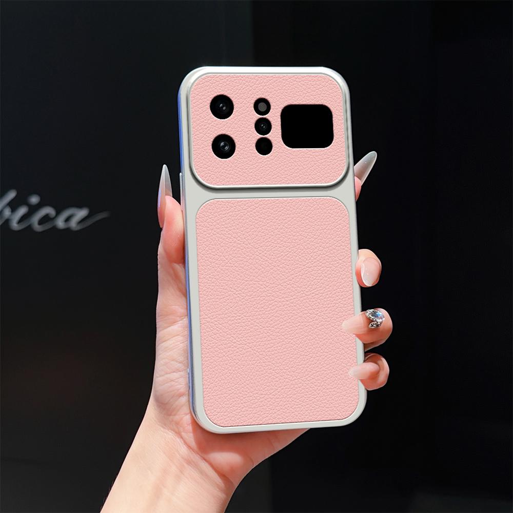 For Infinix Note 60 Ultra 5G Lambskin Series Skin Feel Shockproof Phone Case(Pink) - Shopkiz.com