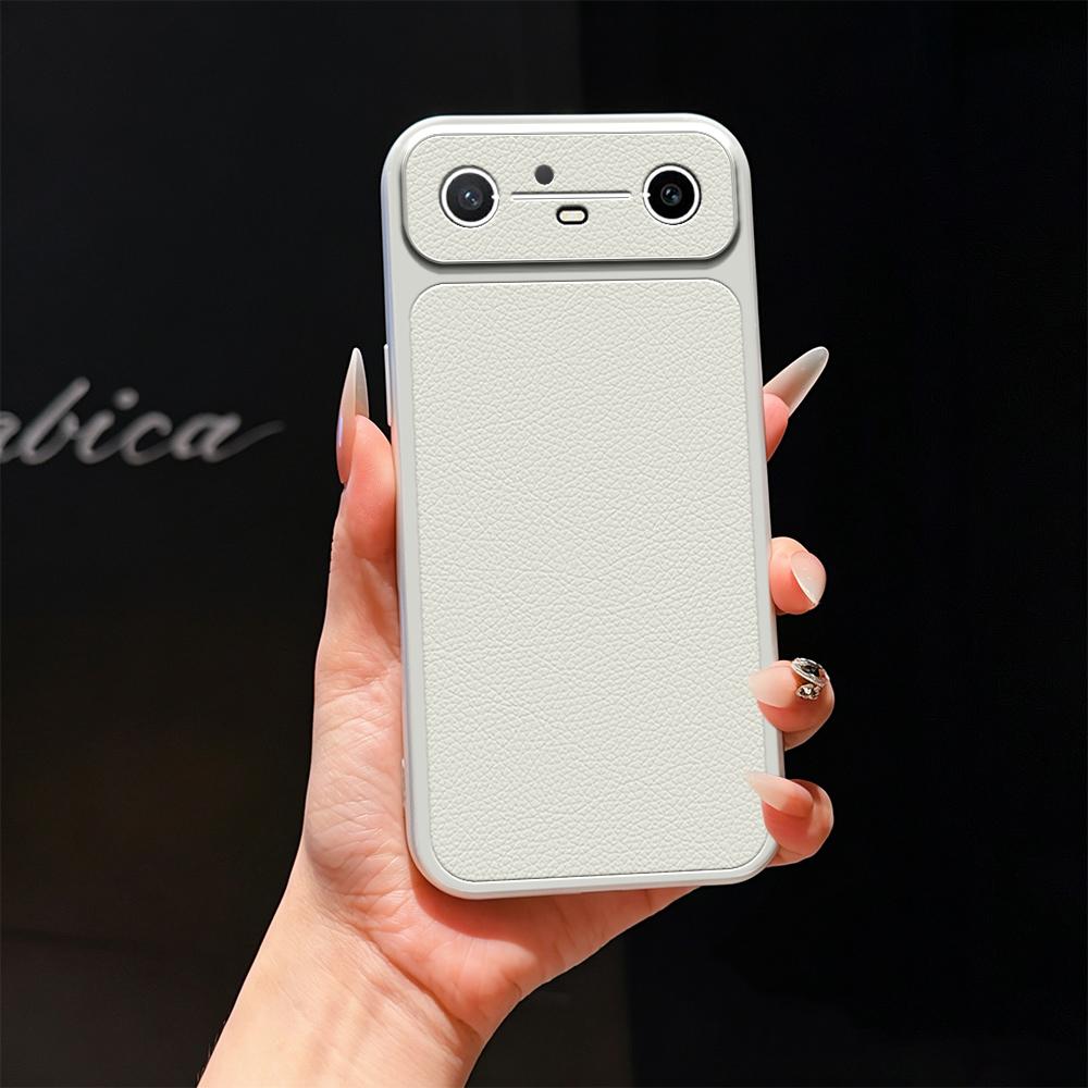 For Tecno Spark Slim Lambskin Series Skin Feel Shockproof Phone Case(Silver) - Shopkiz.com