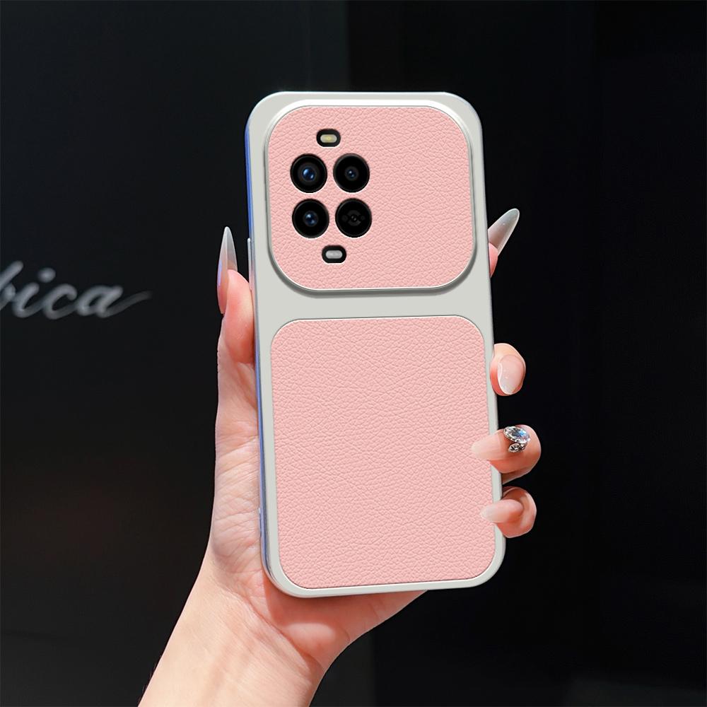 For Huawei nova 13 Pro Lambskin Series Skin Feel Shockproof Phone Case(Pink) - Shopkiz.com