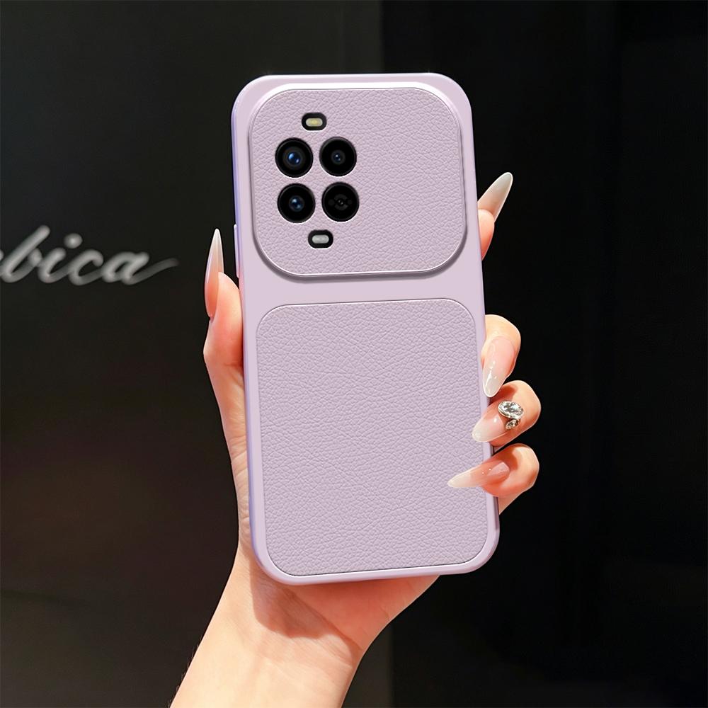 For Huawei nova 13 Pro Lambskin Series Skin Feel Shockproof Phone Case(Purple) - Shopkiz.com