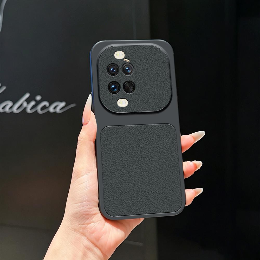 For Huawei nova 14 Ultra Lambskin Series Skin Feel Shockproof Phone Case(Black) - Shopkiz.com