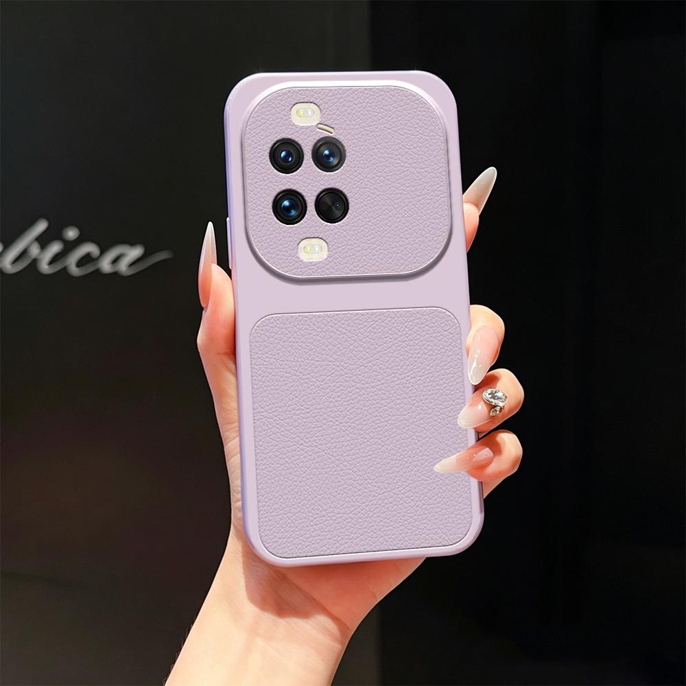 For Huawei nova 14 Ultra Lambskin Series Skin Feel Shockproof Phone Case(Purple) - Shopkiz.com