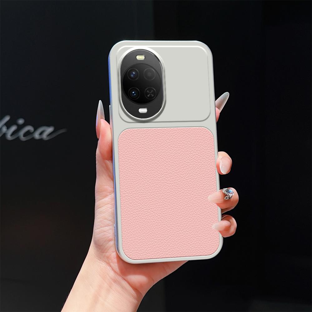 For Huawei nova 15 Lambskin Series Skin Feel Shockproof Phone Case(Pink) - Shopkiz.com