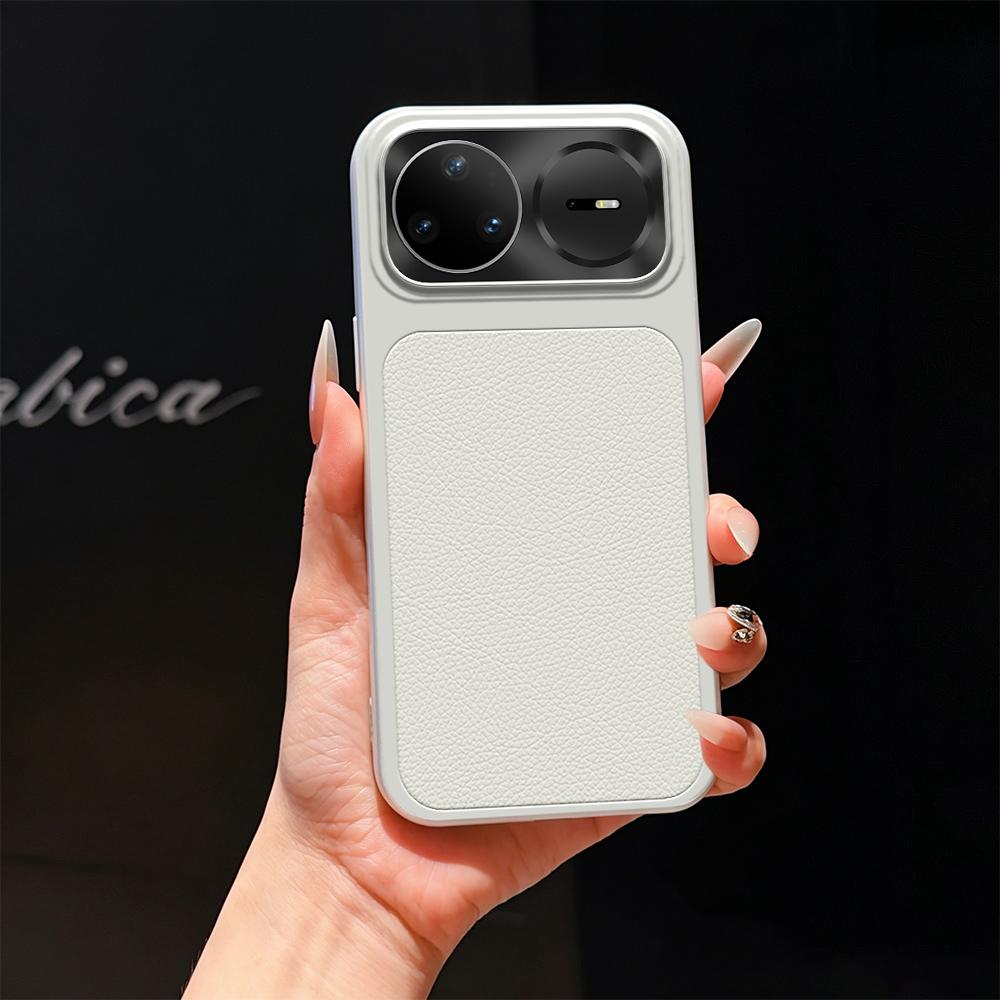 For Huawei nova 15 Pro Lambskin Series Skin Feel Shockproof Phone Case(Silver) - Shopkiz.com