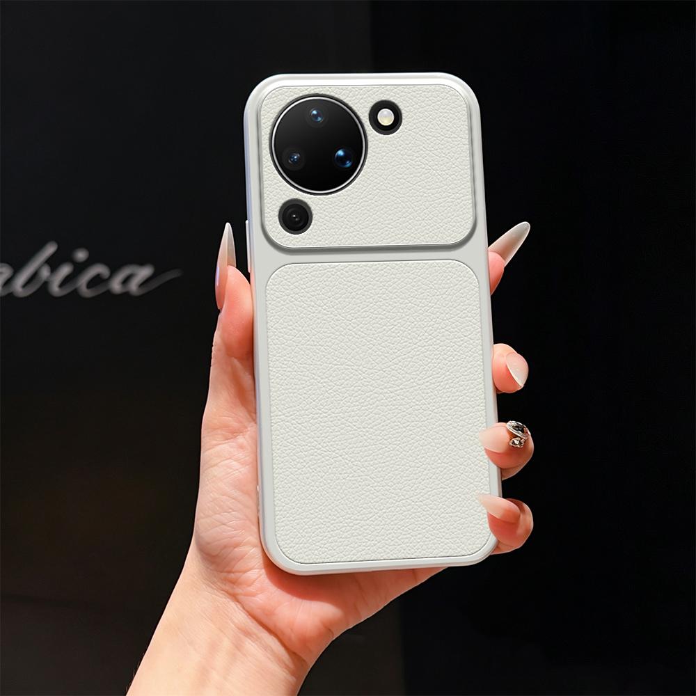 For Huawei Pura 90 5G Lambskin Series Skin Feel Shockproof Phone Case(Silver) - Shopkiz.com