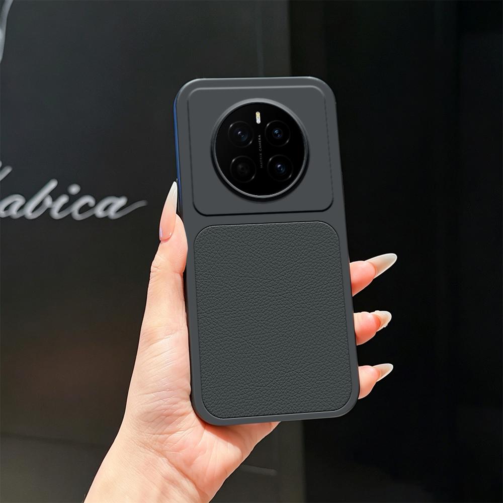 For Honor Magic7 Lambskin Series Skin Feel Shockproof Phone Case(Black) - Shopkiz.com