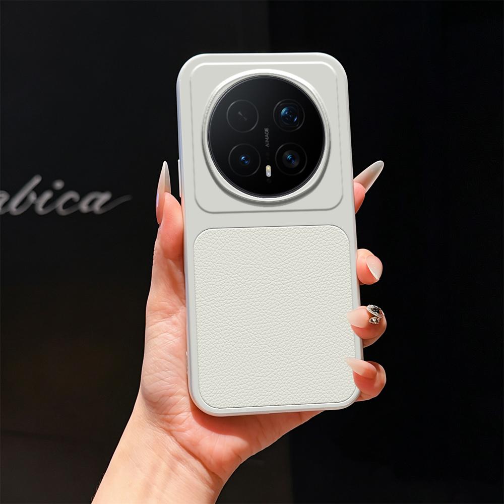 For Honor Magic8 Pro Lambskin Series Skin Feel Shockproof Phone Case(Silver) - Shopkiz.com