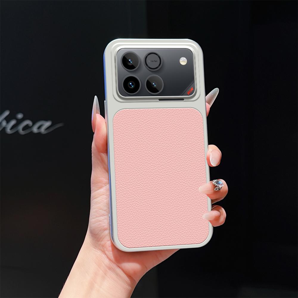 For Honor Win 5G Lambskin Series Skin Feel Shockproof Phone Case(Pink) - Shopkiz.com