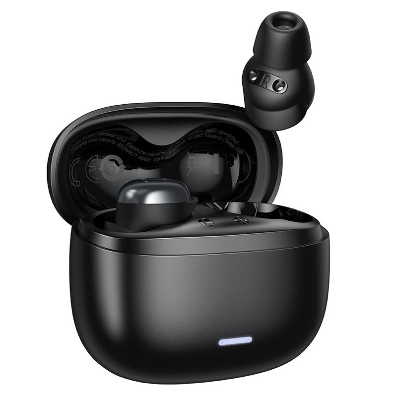 hoco EQ37 Brilliant True Wireless ANC Noise Reduction Sleep Bluetooth Earphone(Black) - Shopkiz.com