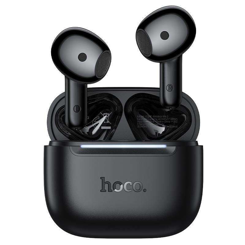 hoco EQ38 True Wireless Noise Reduction Bluetooth Earphone(Midnight Black) - Shopkiz.com