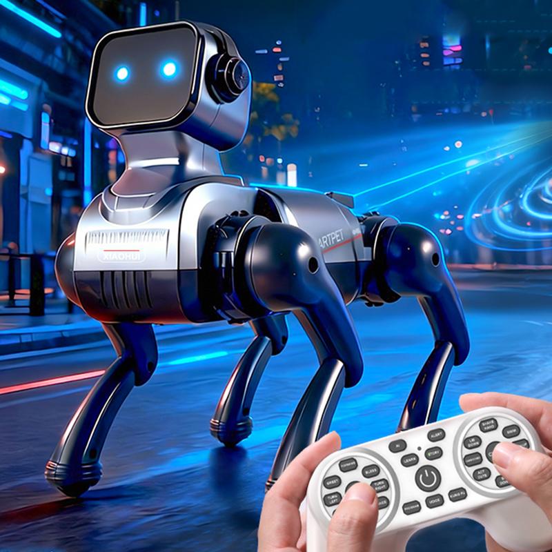 JJR/C R46 AI Intelligent Robot Dog 2.4G Wireless RC(Grey) - Shopkiz.com