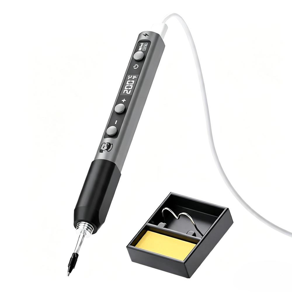 MECHANIC Mini 153 Portable Adjustable Type-C Thermostatic Soldering Iron - Shopkiz.com