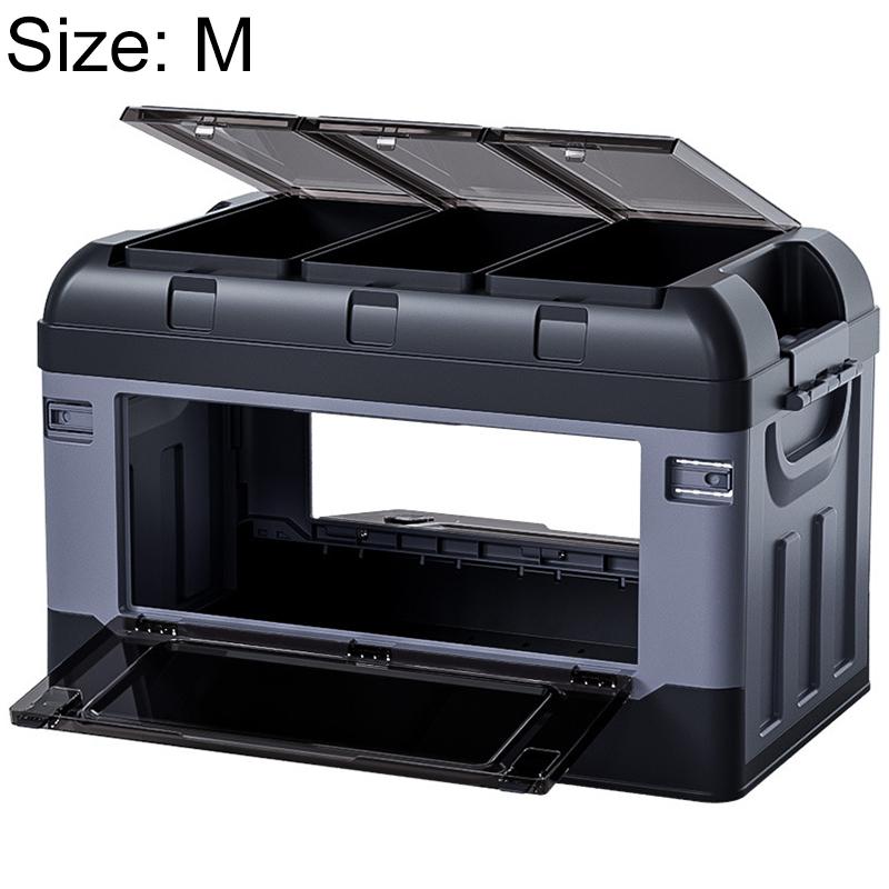 SUITU R-6543 Car Outdoor Camping Multifunctional Storage Box, Size:M 48x30x32.5cm - Shopkiz.com