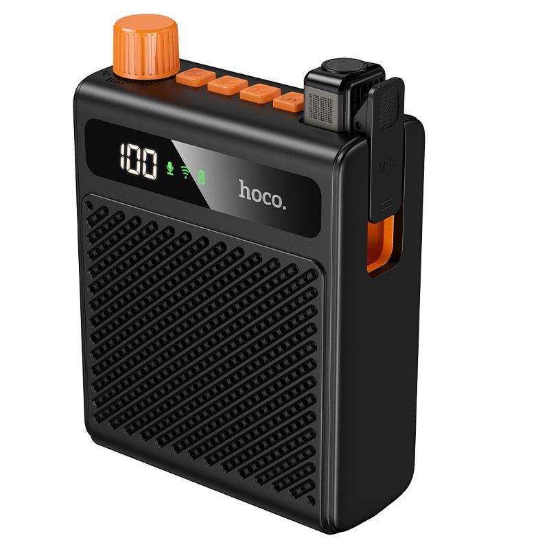 hoco L29 Glorioso Wireless Portable Speaker(Black) - Shopkiz.com
