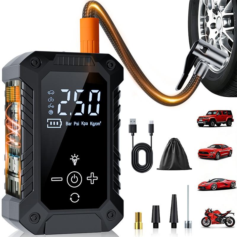 SUITU ZY-003B Car Wireless Tire Inflatable Pump Electric Air Tire Inflator(Black) - Shopkiz.com