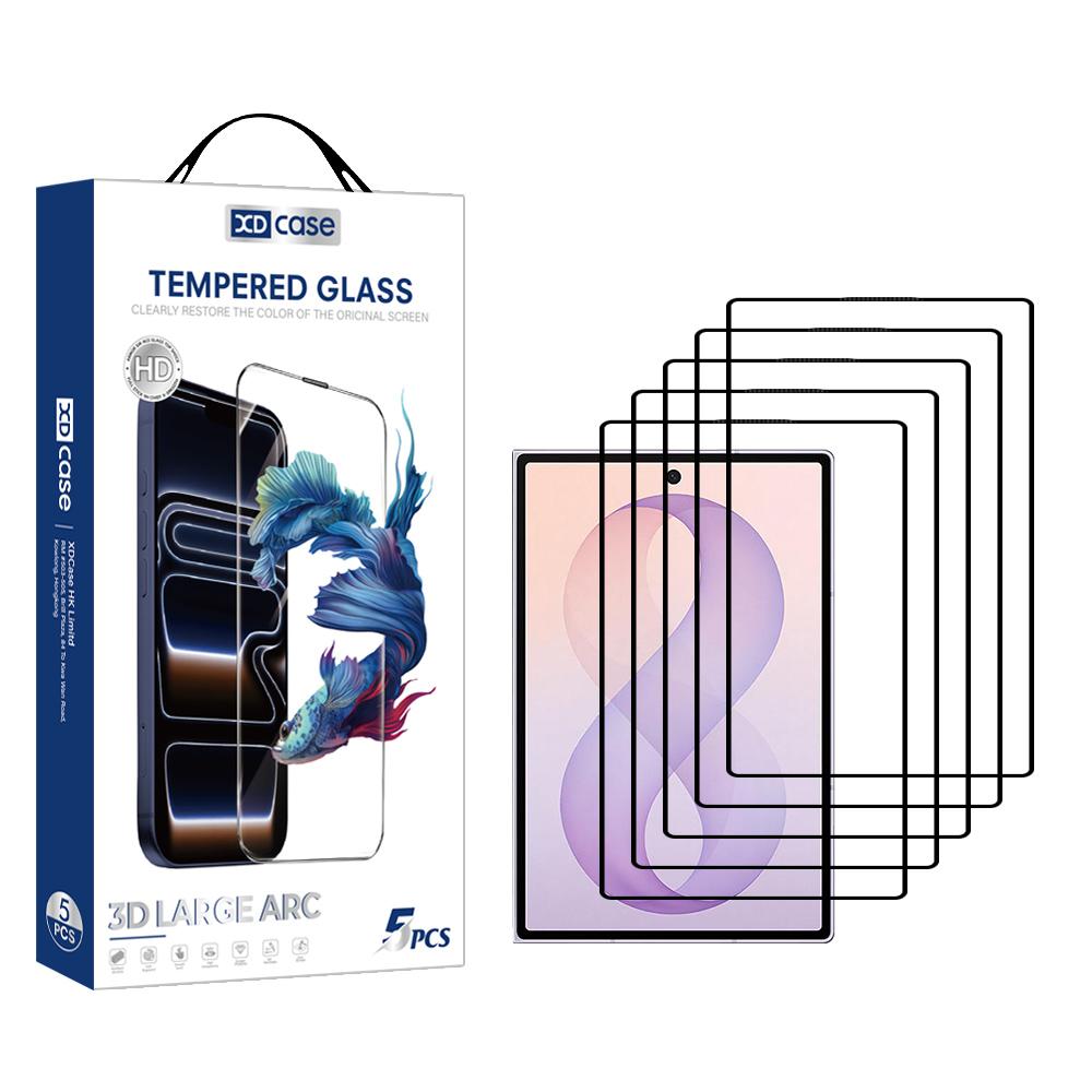 For GalaxyZ Fold8 5G Outer Screen XDcase 5 PCS/Pack Silk Screen Printed HD Tempered Glass Film - Shopkiz.com