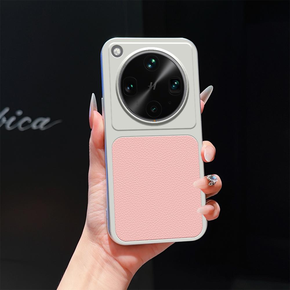 For OPPO Find X8 Ultra Lambskin Series Skin Feel Shockproof Phone Case(Pink) - Shopkiz.com