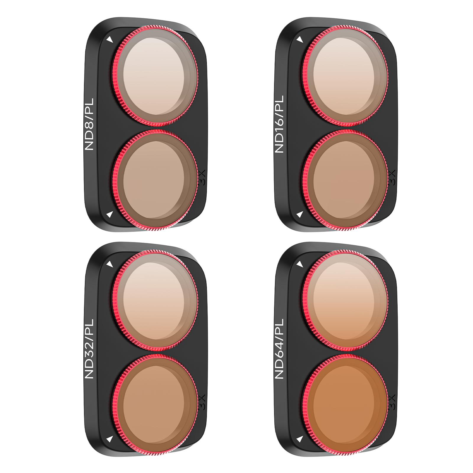 For DJI Osmo Pocket 4P Sunnylife Camera Lens Filter, Filter:4 in 1 ND/PL Set - Shopkiz.com