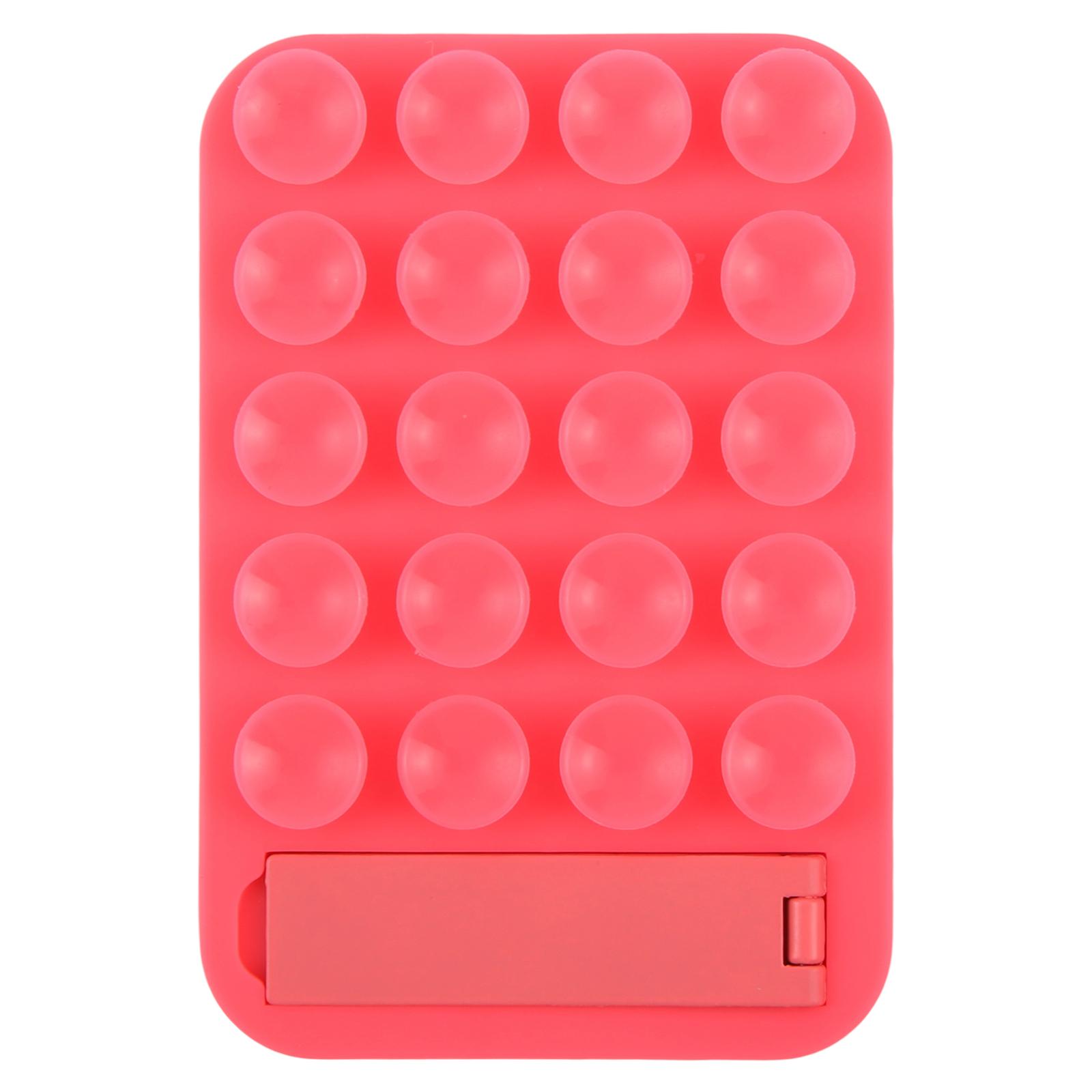 Multi-Functional Silicone Magnetic Phone Holder(Rose Red) - Shopkiz.com