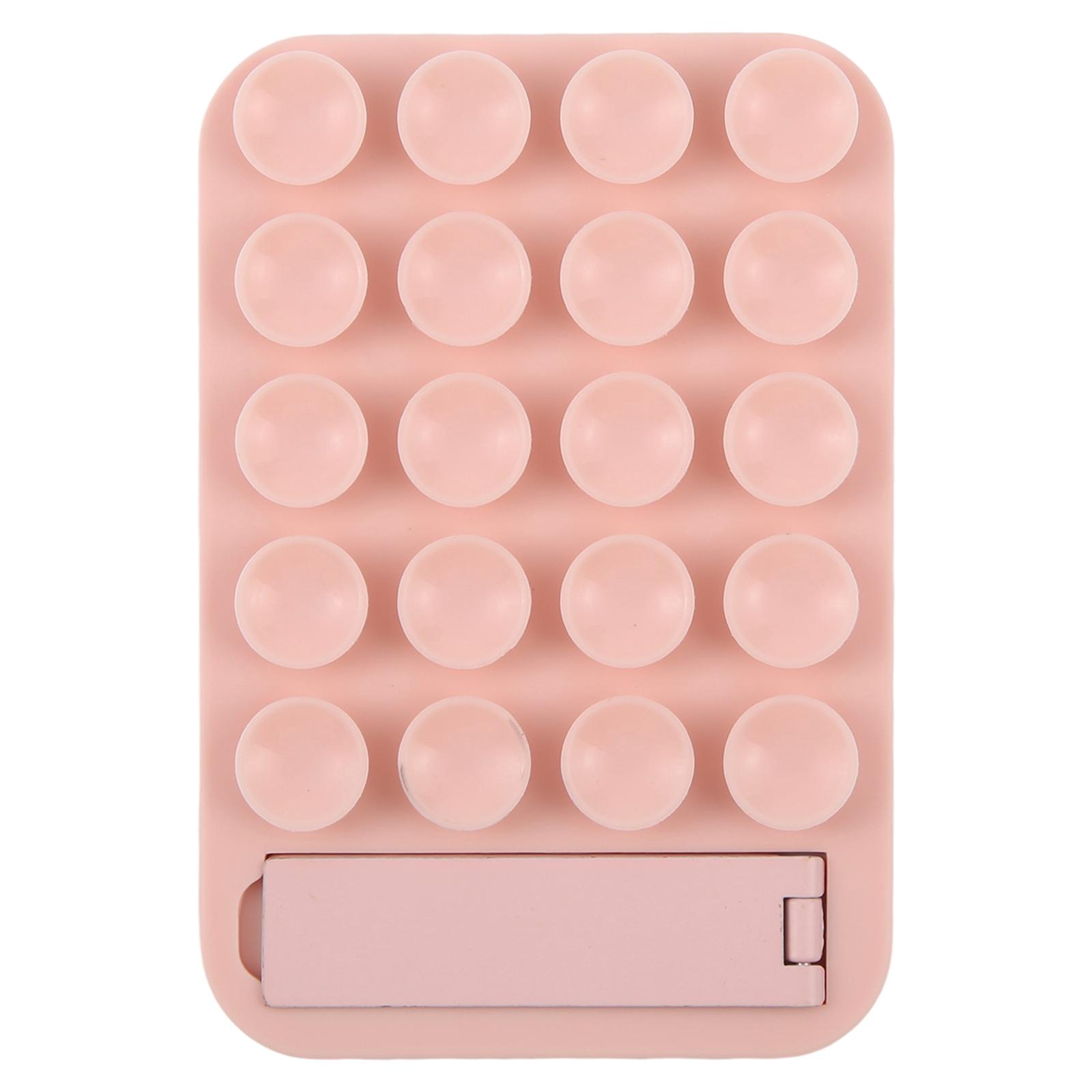Multi-Functional Silicone Magnetic Phone Holder(Light Pink) - Shopkiz.com