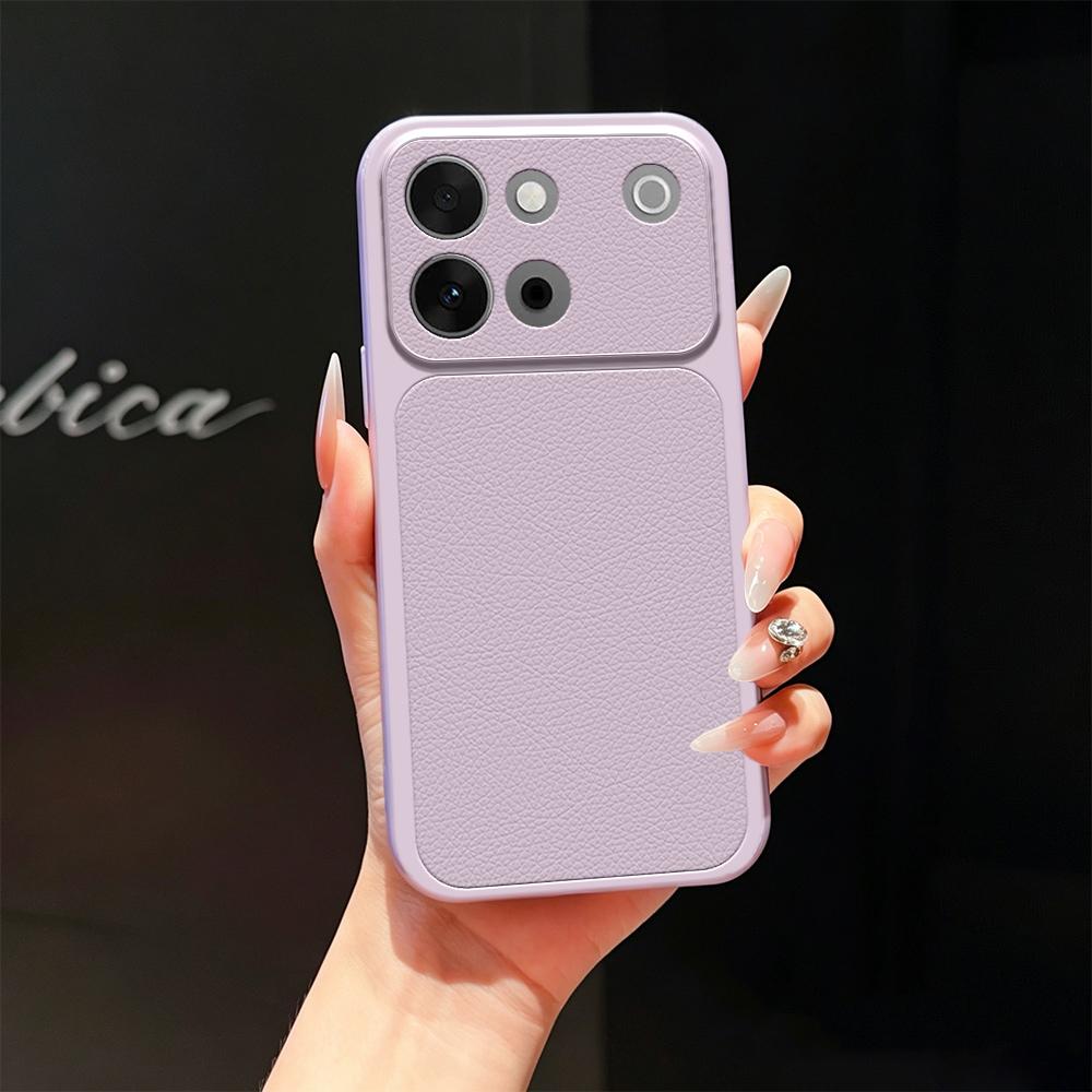 For vivo S60 Vitality 5G Lambskin Series Skin Feel Shockproof Phone Case(Purple) - Shopkiz.com