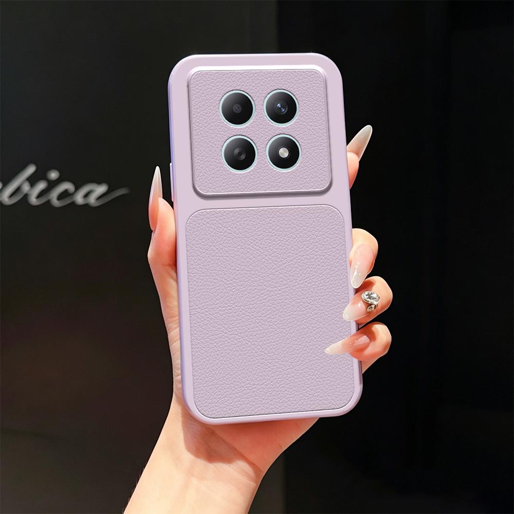 For Redmi Note 15 Global 164mm / Poco M8 5G Lambskin Series Skin Feel Shockproof Phone Case(Purple) - Shopkiz.com