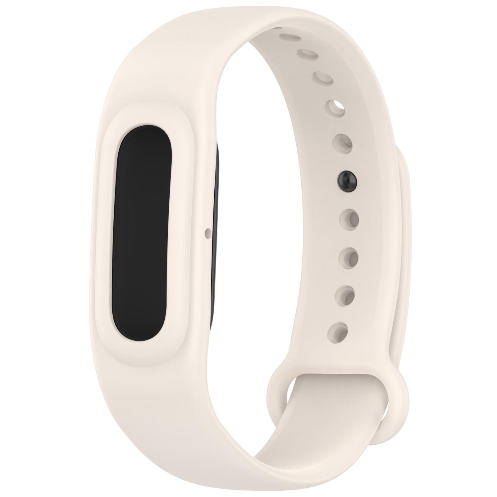 For Google Fitbit Air xDfind Integrated Color Blocked Silicone Watch Band(Starlight) - Shopkiz.com