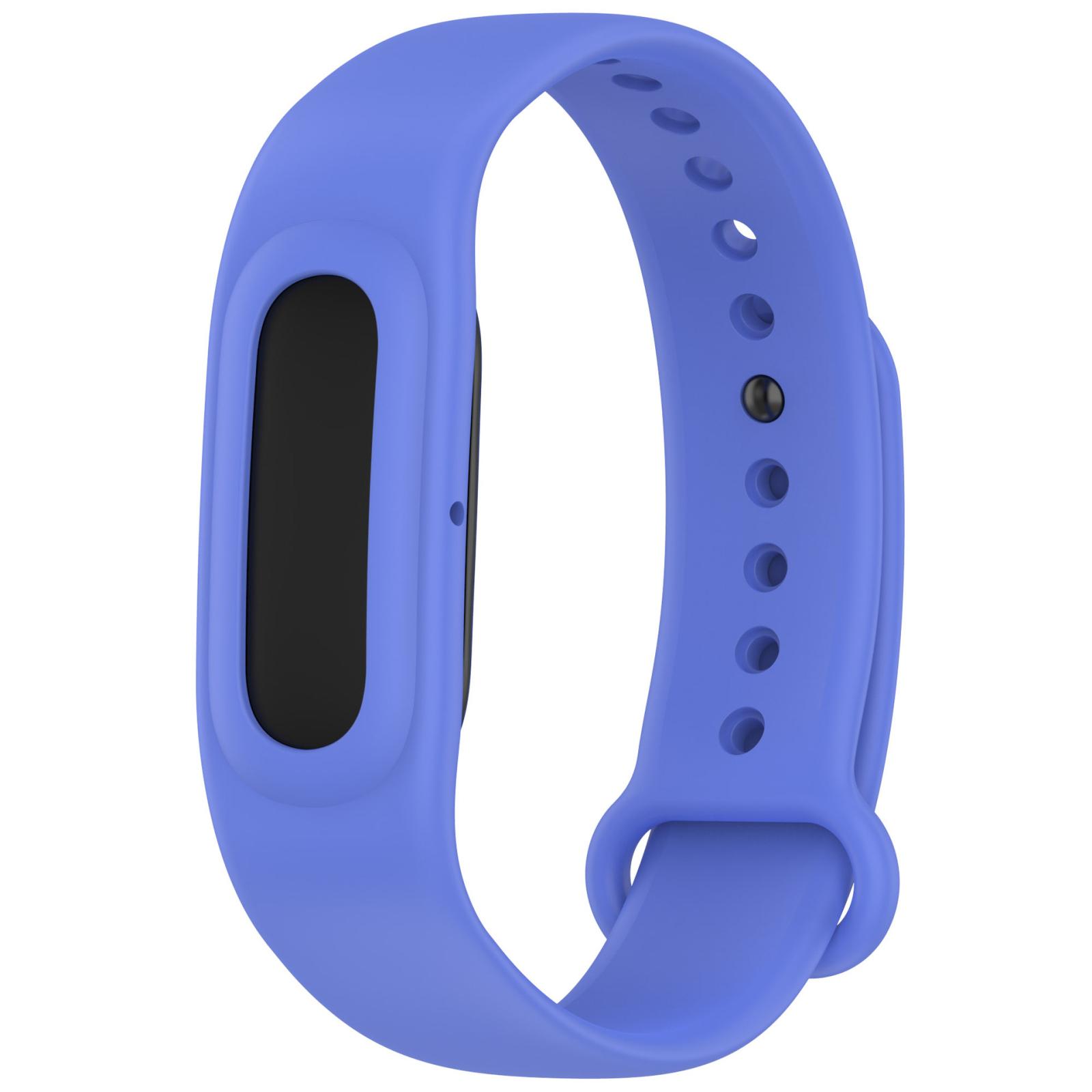 For Google Fitbit Air xDfind Integrated Color Blocked Silicone Watch Band(Lavender) - Shopkiz.com