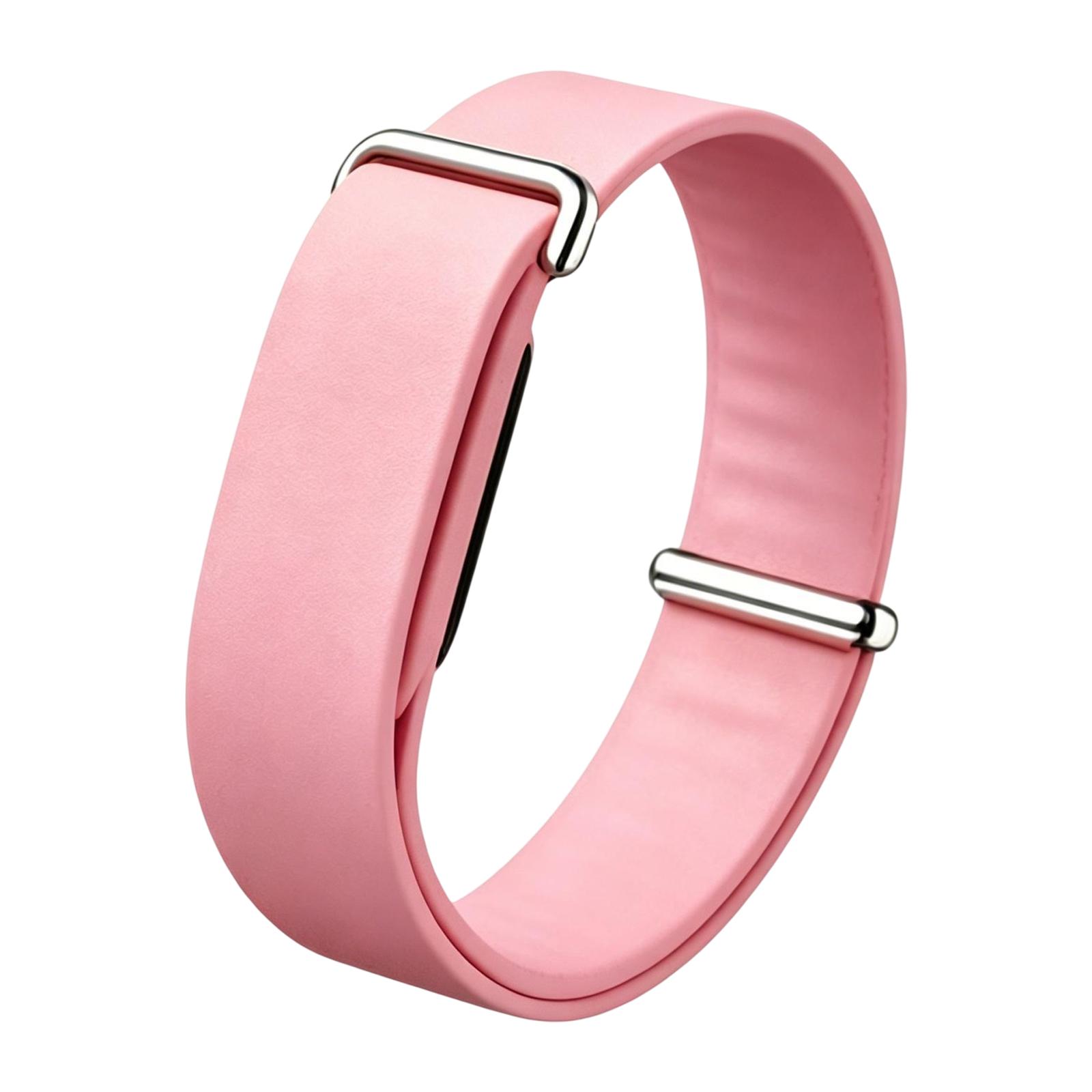 For Google Fitbit Air xDfind Solid Color Silicone Loop Watch Band(Pink) - Shopkiz.com