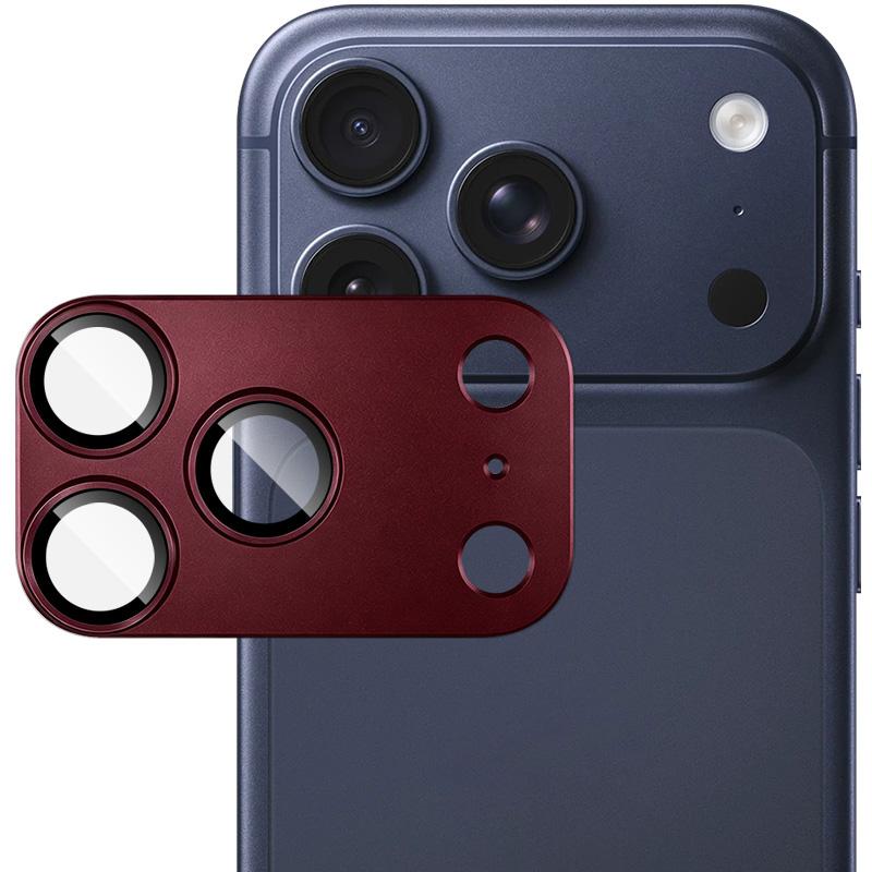 For iPhone 18 Pro Max IMAK Metal Armor Premium Camera Lens Protector Film(Red) - Shopkiz.com