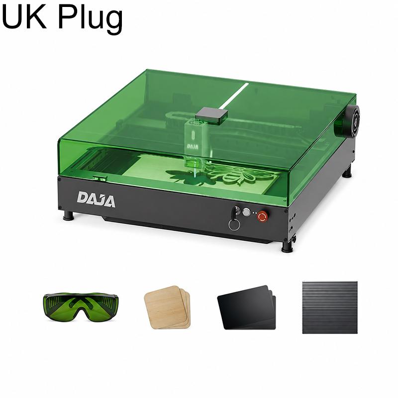 DAJA A8 20W Enclosed Laser Engraving Machine, Model:Host(UK Plug) - Shopkiz.com