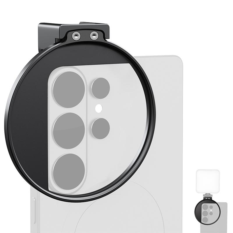 NEEWER 67mm Mobile Phone Lens Filter Kit, Model:Cold Shoe Phone Clip No Filter - Shopkiz.com