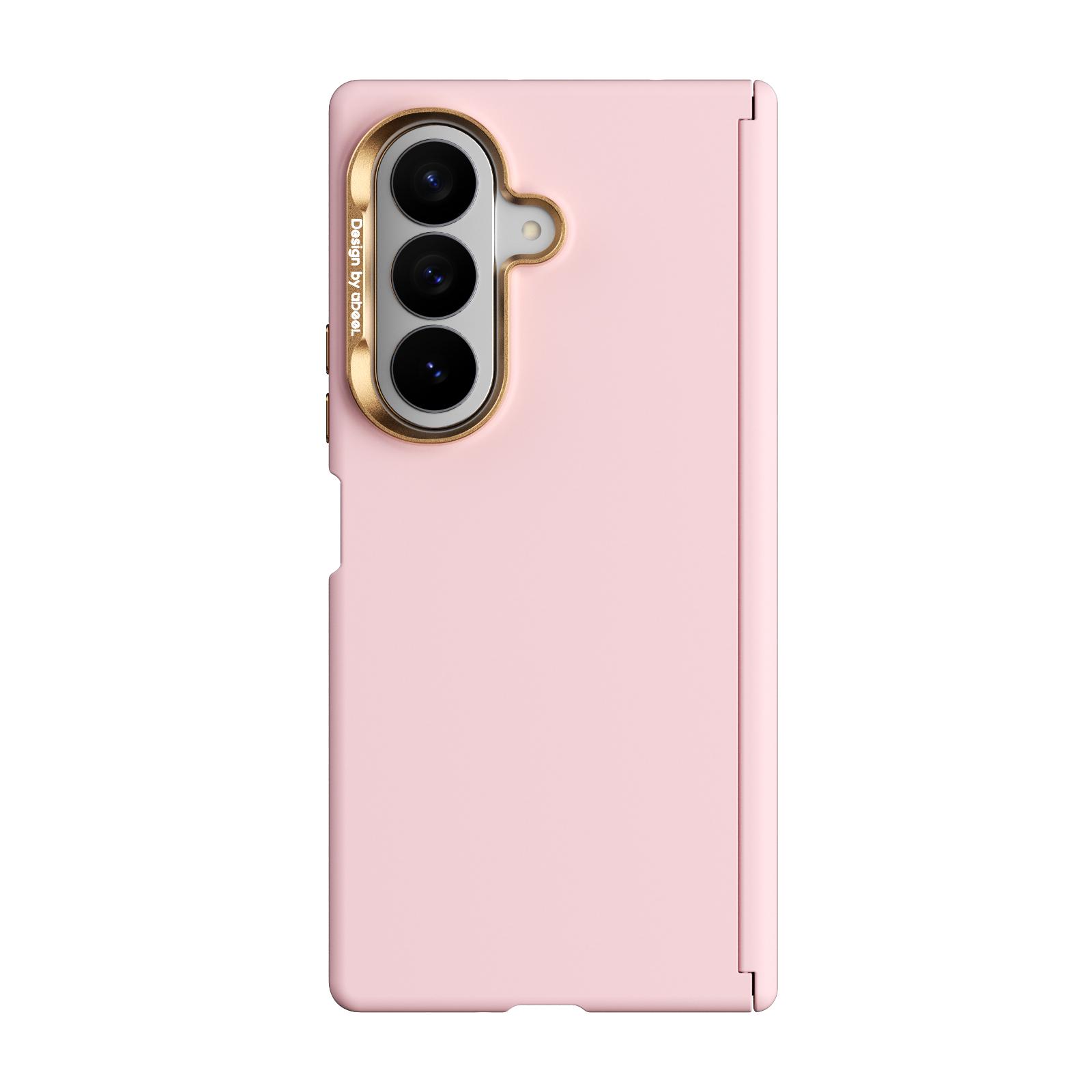For Galaxy Z Fold8 Ultra 5G ABEEL Lightweight Zero Skin Feel Magnetic PC Phone Case(Pink) - Shopkiz.com
