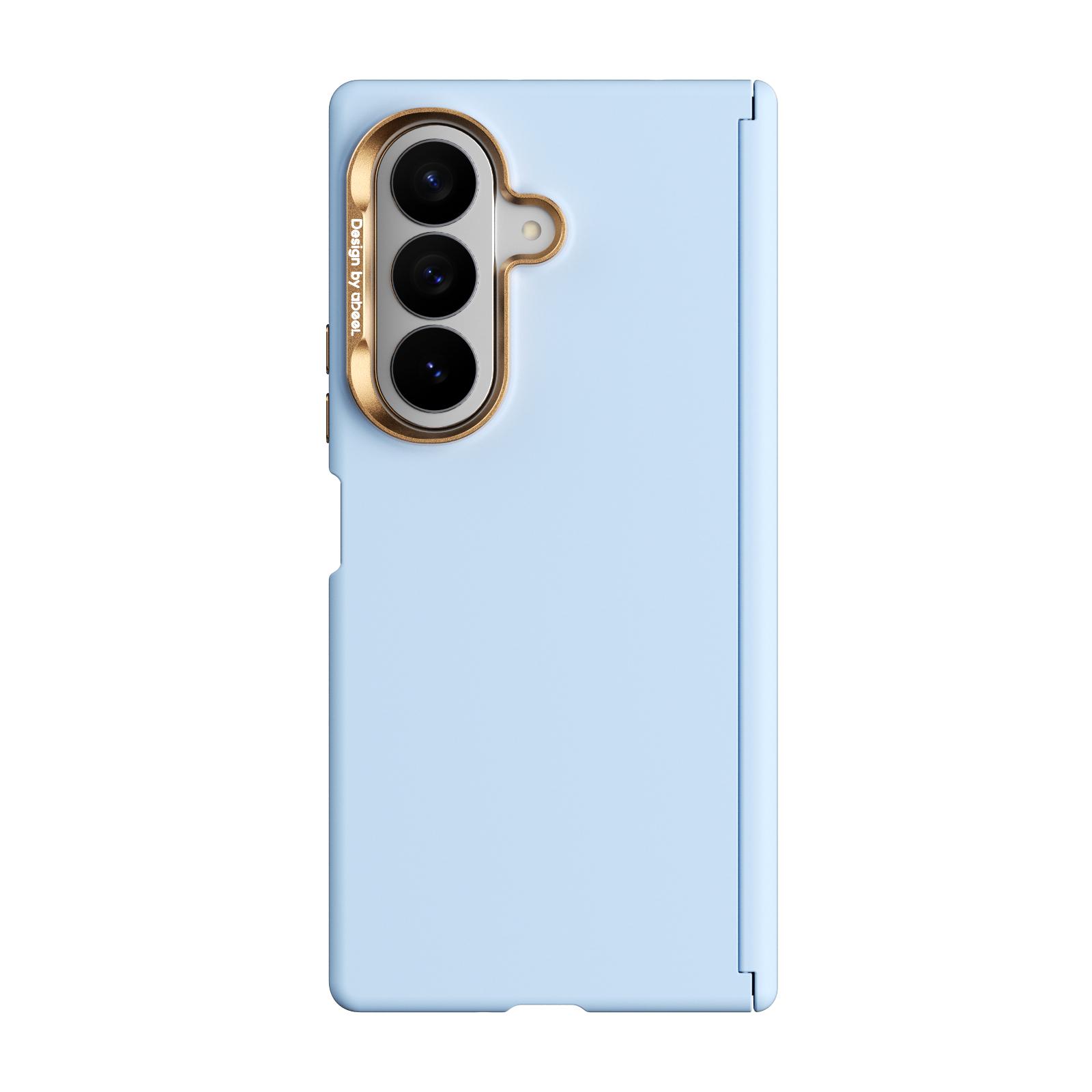For Galaxy Z Fold8 Ultra 5G ABEEL Lightweight Zero Skin Feel Magnetic PC Phone Case(Sky Blue) - Shopkiz.com