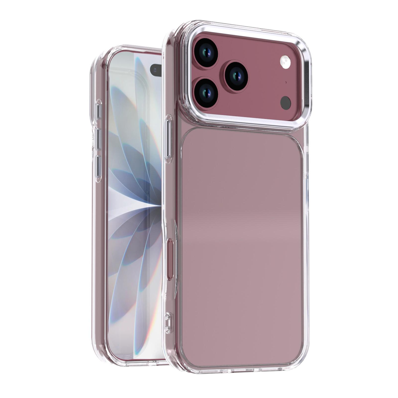 For iPhone 18 Pro Max Shine High Transparency Acrylic Phone Case(White) - Shopkiz.com