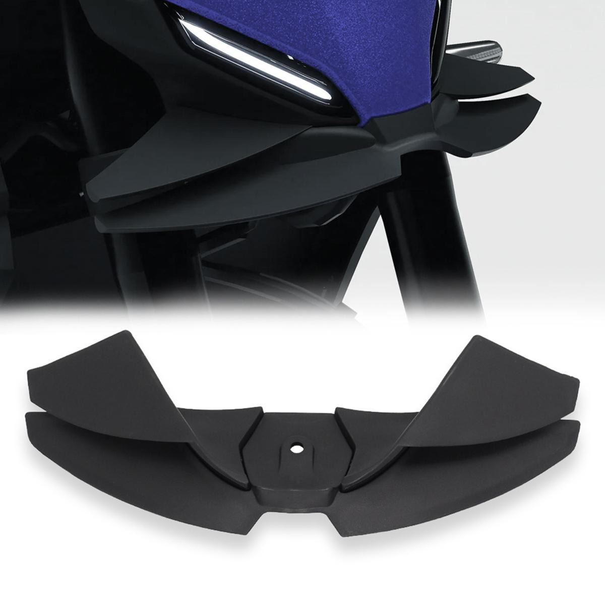 MO-TF022 Motorcycle Front Spoiler Downforce Winglet Kit For Yamaha MT07 2024-2025(Black) - Shopkiz.com