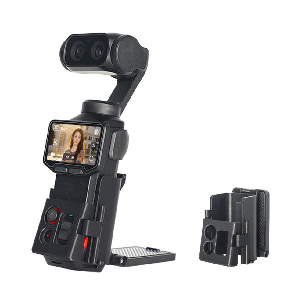 For Insta360 Luna Ultra Magnetic Mount Base Multi-Function Desktop Camera Mount(Black) - Shopkiz.com