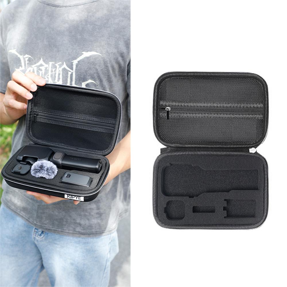For Insta360 Luna Ultra Carrying Box Portable Protective Storage Bag(Black Nylon) - Shopkiz.com
