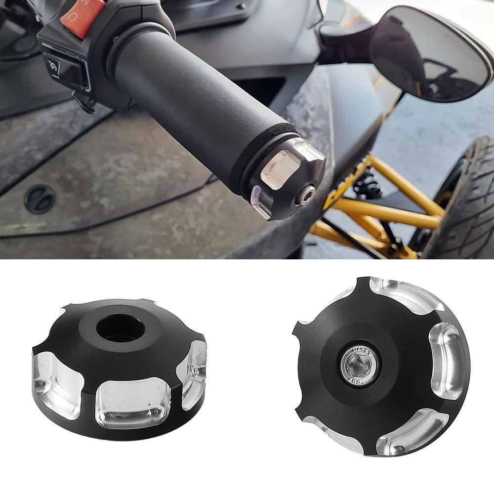 1 Pair CAM-044 Motorcycle Handlebar End Caps For CAN-AM Spyder F3 / F3-S 2015-2023 - Shopkiz.com