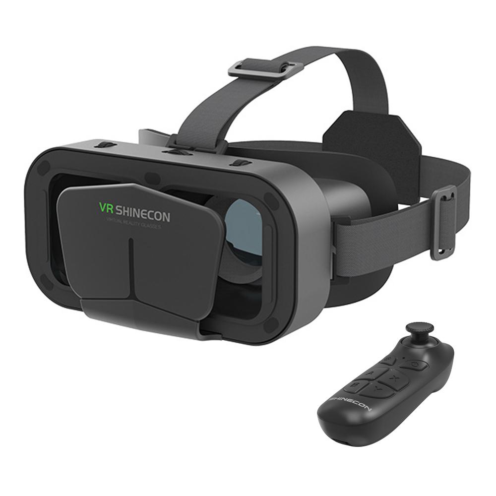 VR SHINECON G10 Interpupillary Distance Adjustment VR Glasses for 4.7-7.0 inch Phone, Model:G10+B03 - Shopkiz.com