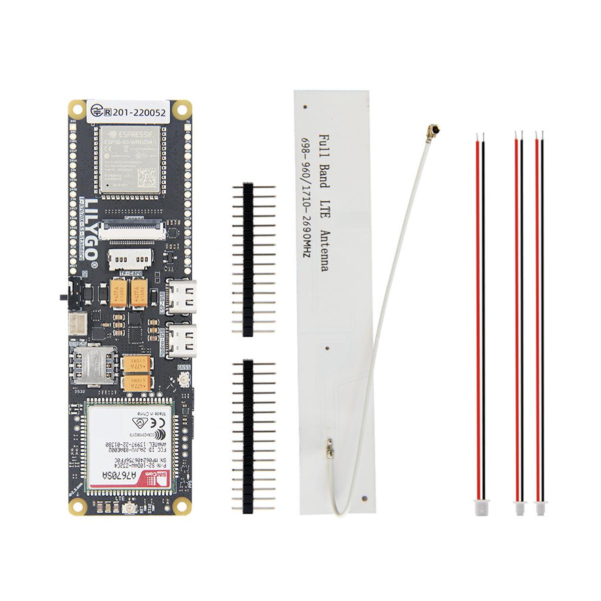 LILYGO Wireless Comm Development Board Module, Model:T-A7670SA-S3 SIM-GPS - Shopkiz.com