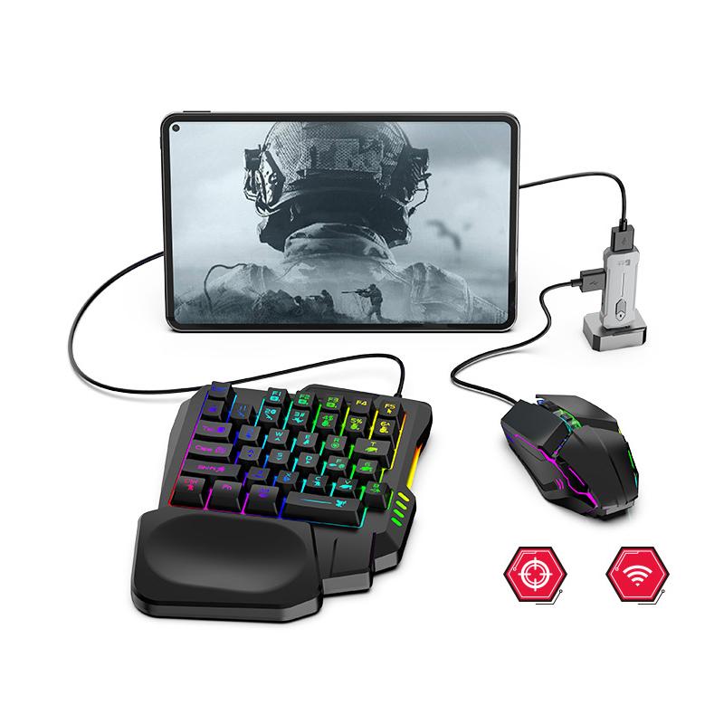 Gamwing Console Mobile Game Keyboard, Mouse and Converter Set, Type:X8 - Shopkiz.com