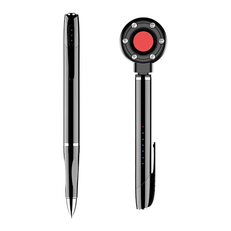 X16 Portable Pen-Style Signal Detector Wireless Anti-Spy Camera Scanner(Black)
