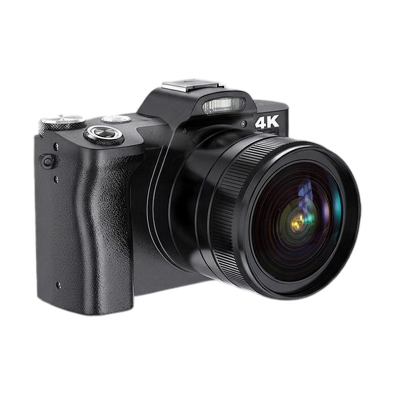 DC201A 3.5 inch Screen HD Digital Mirrorless Camera, Memory:without(Black) - Shopkiz.com