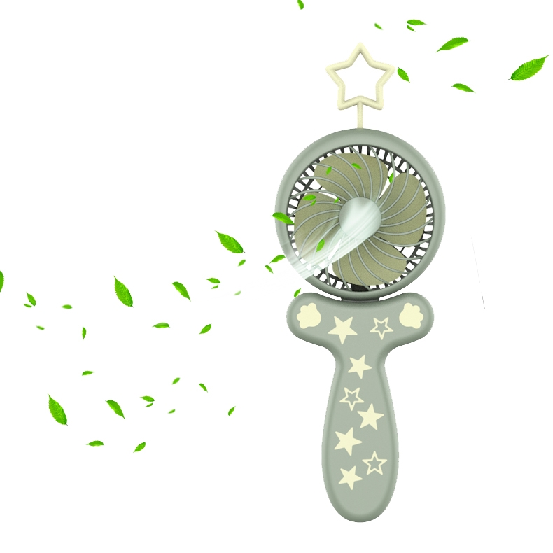LT-S282 Portable USB Handheld Small Fan (Army Green) - Shopkiz.com