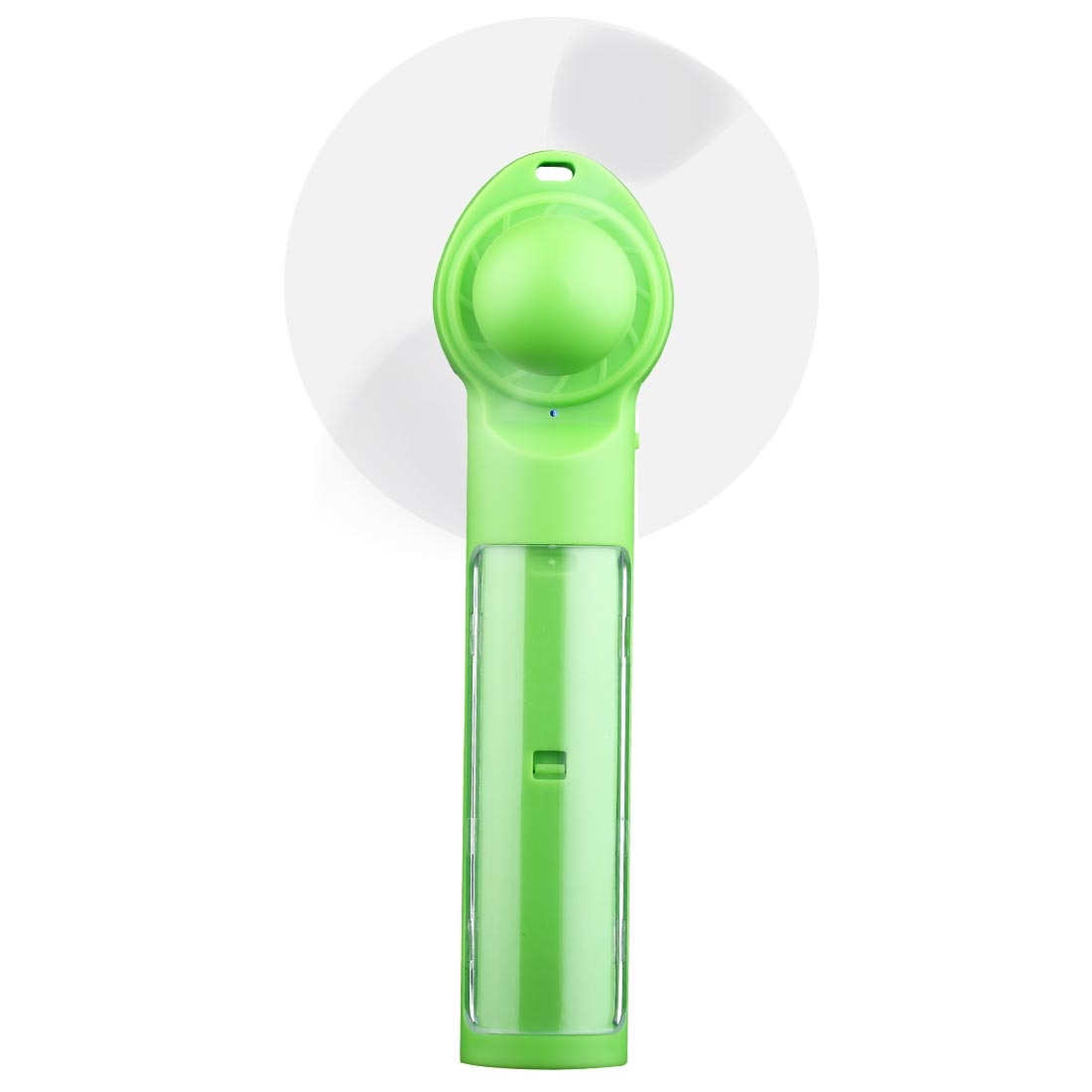 ST-18 Multi-functional Portable Hand-Held Soft 2-Blade Mini Fan with Power Bank, Blade Diameter: 7cm(Green) - Shopkiz.com